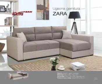 Zara - Ugaona Garnitura